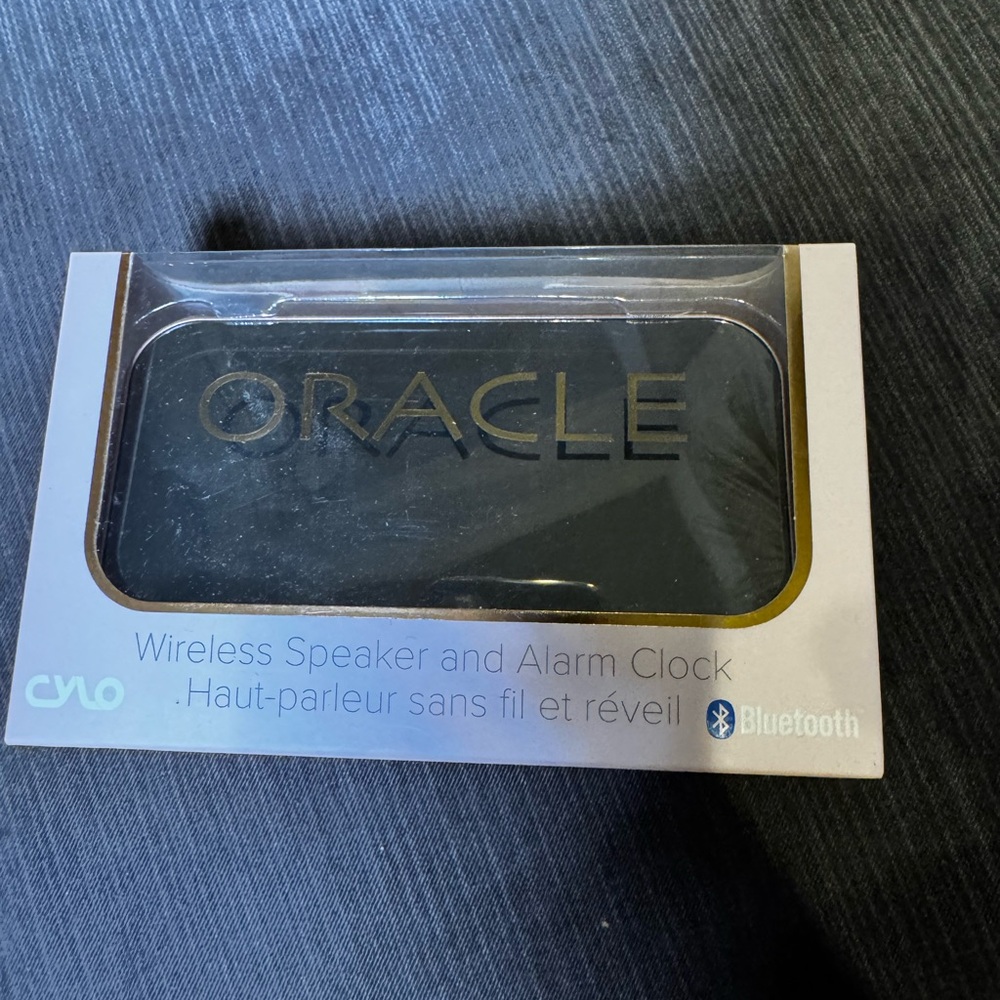 Cylo Oracle Wireless Speaker and Alarm Clock